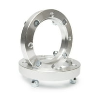 1in M12 x 1.25mm 4//110 Aluminum Pair Kimpex Wheel Spacer with Lock Nuts